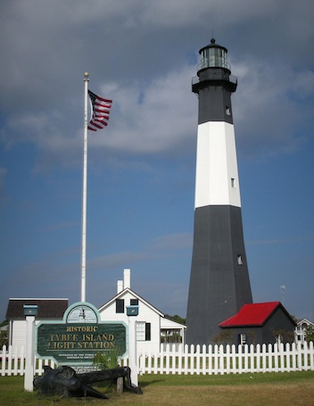 Tybee Island Light Station, Georgia, was transferred to the Tybee Island Historical Society as part of the pilot program in 2002. Photo by Candace Clifford, 2009